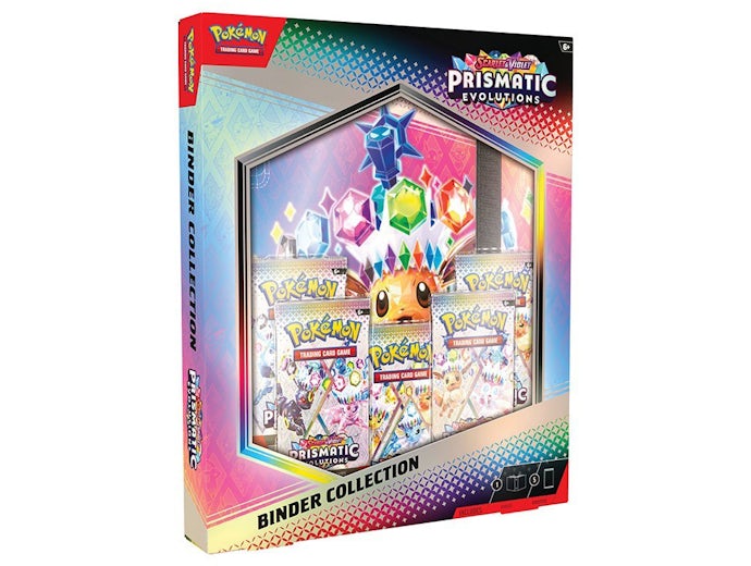 Pokémon Scarlet & Violet Prismatic Evolutions Binder Collection -EN-