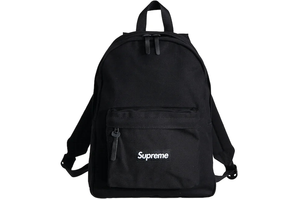 Supreme Canvas Backpack Black PENG MARKET