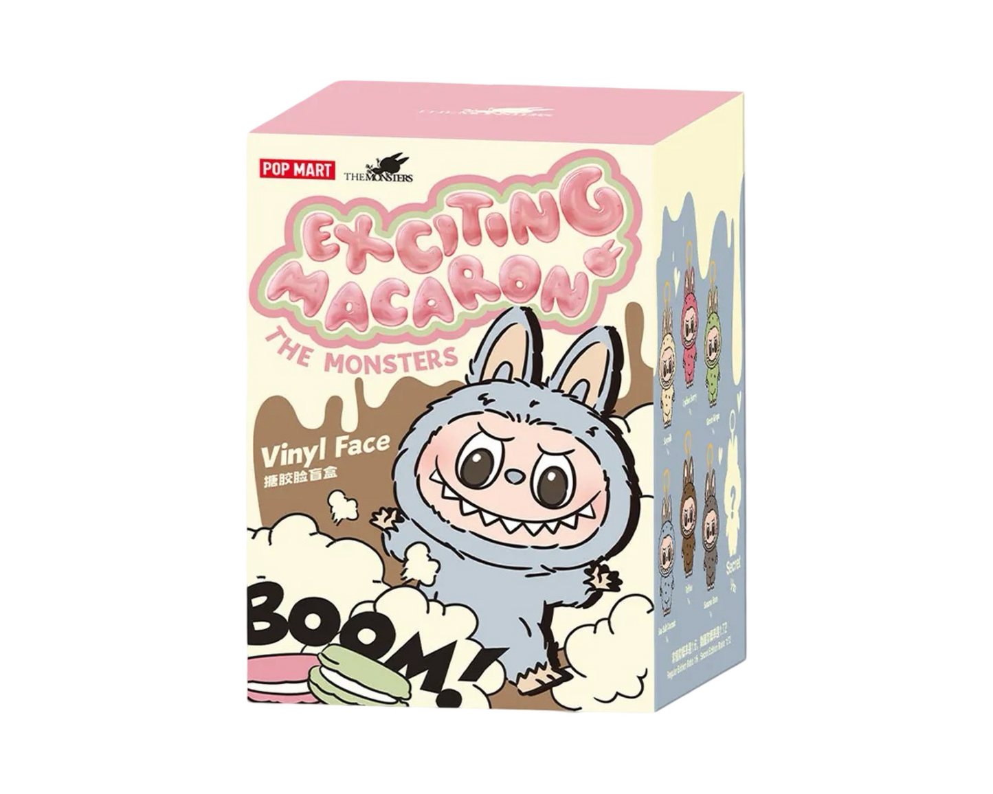 Pop Mart Labubu The Monsters Tasty Macarons Vinyl Face (1 Blind Box)