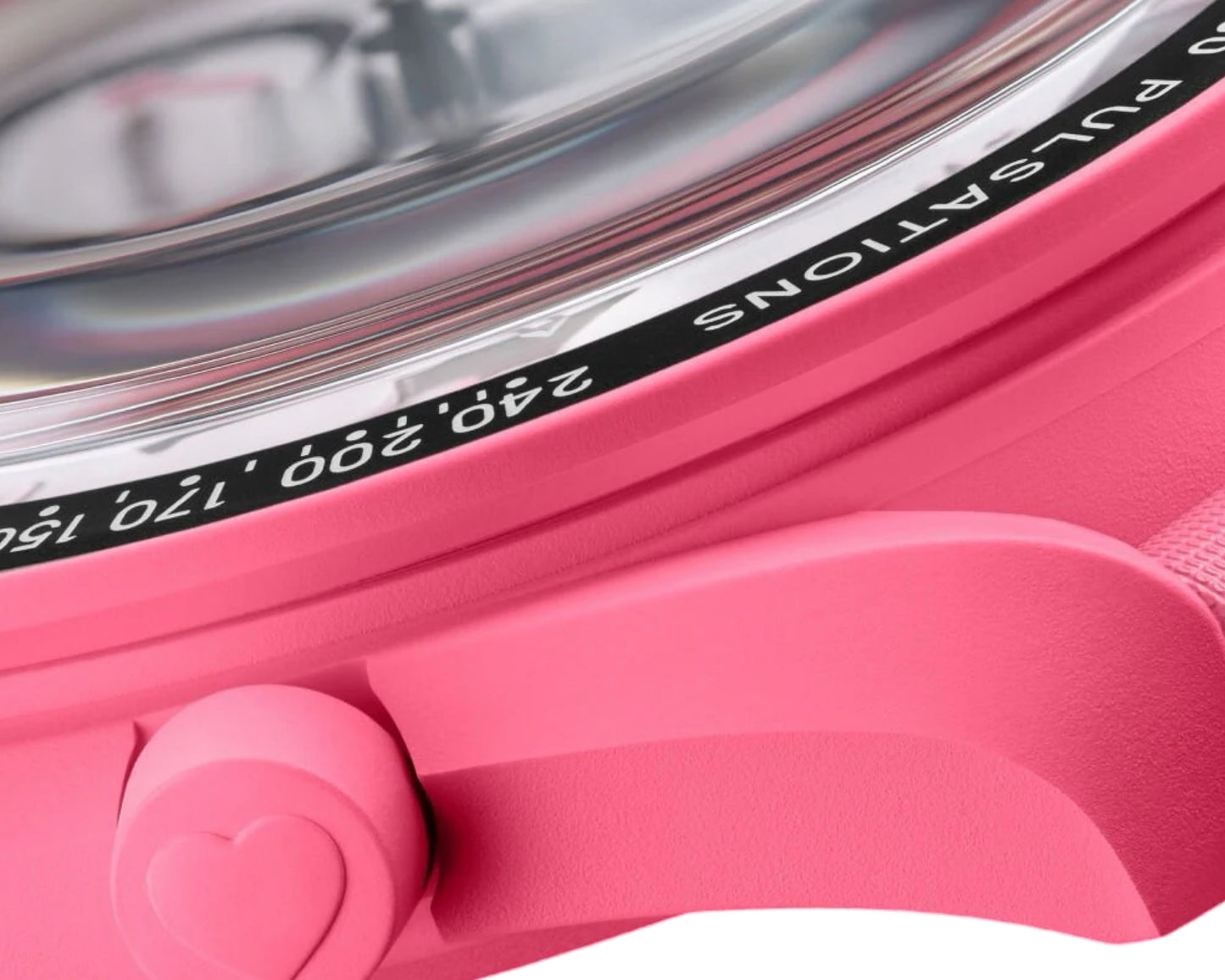 Swatch x Omega Bioceramic Moonswatch Mission To The Pink Moonphase SO33P700