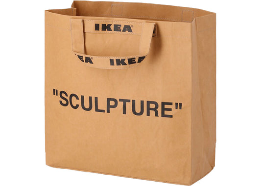 Virgil Abloh x IKEA MARKERAD Sculpture Medium Bag Brown