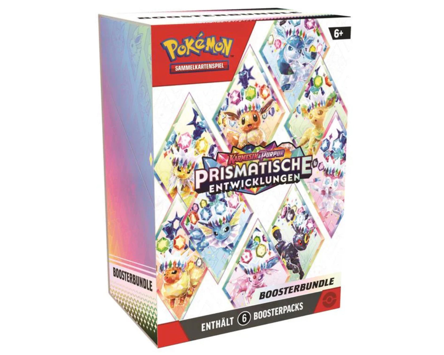 Pokémon KARMESIN & PURPUR - PRISMATISCHE ENTWICKLUNGEN BOOSTER BUNDLE (DE)