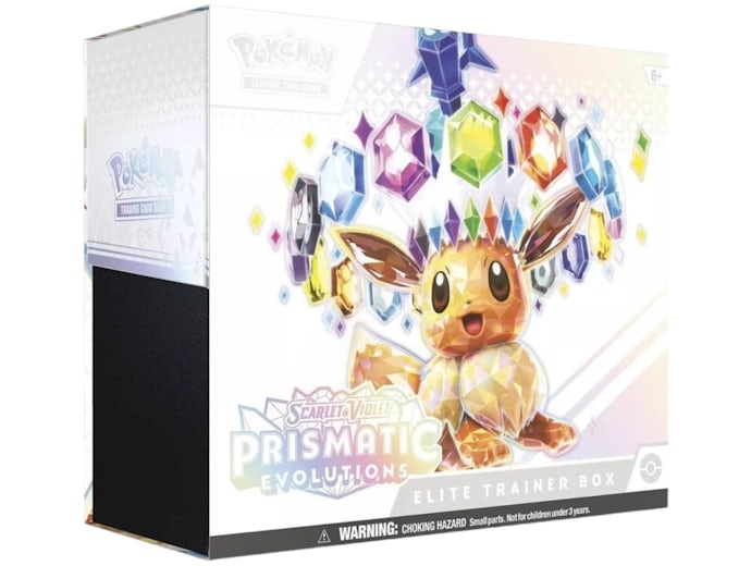 Pokémon Scarlet & Violet Prismatic Evolutions Elite Trainer Box ETB -EN-
