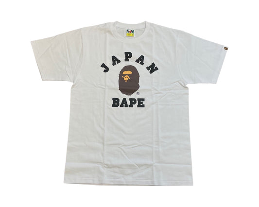 Bape Japan College White